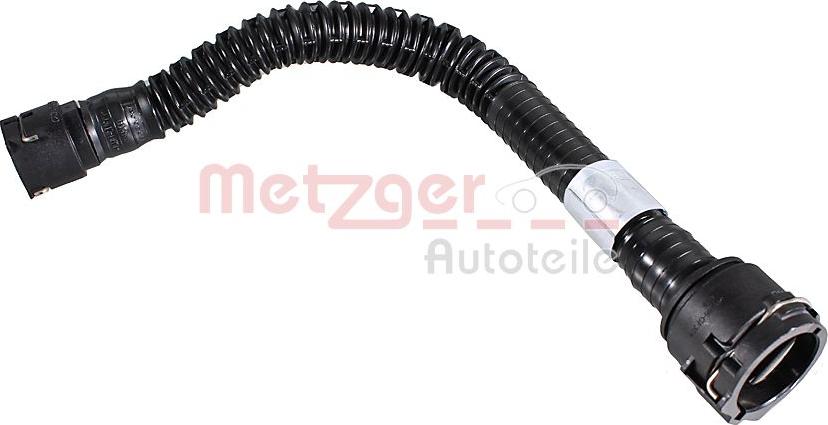 Metzger 2421796 - Шланг радіатора autocars.com.ua