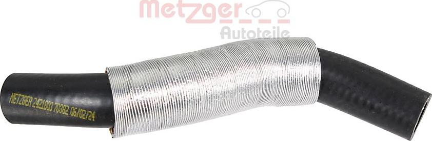 Metzger 2421803 - Шланг радіатора autocars.com.ua