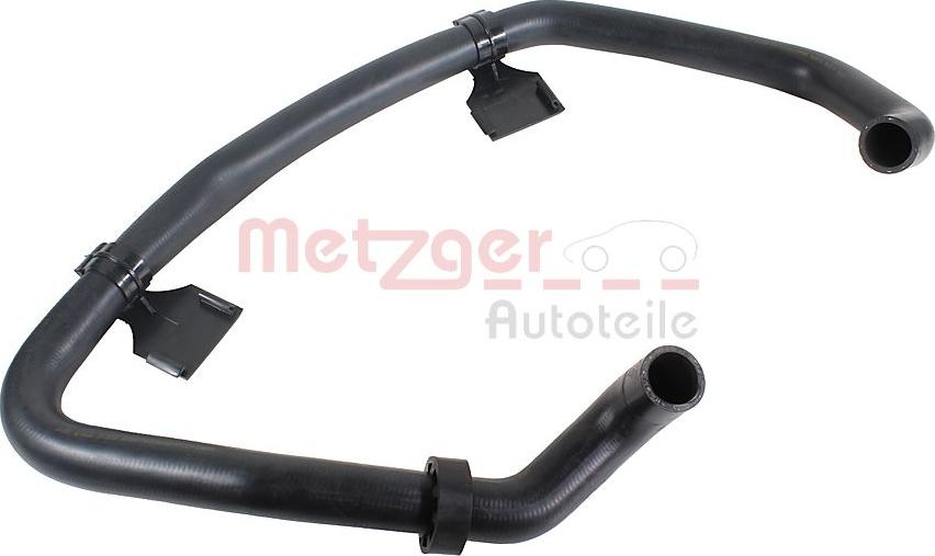 Metzger 2421810 - Шланг радіатора autocars.com.ua