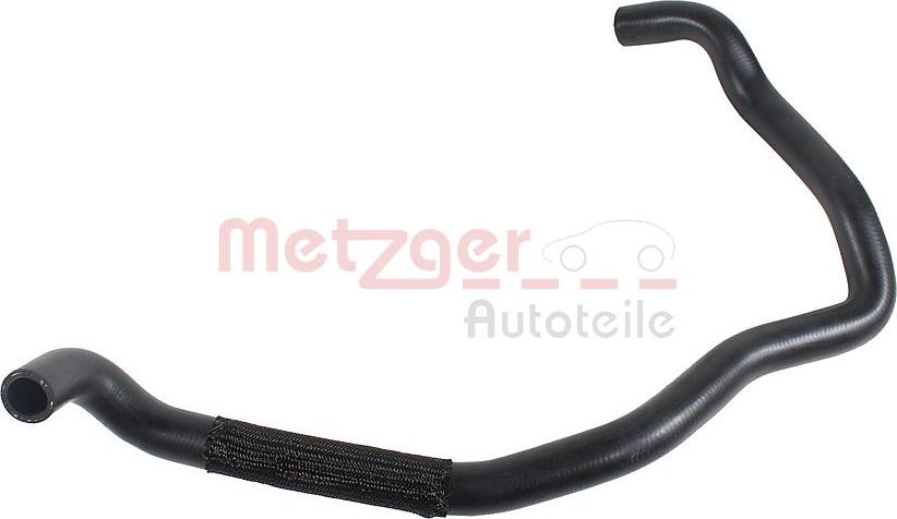 Metzger 2421817 - Шланг радіатора autocars.com.ua