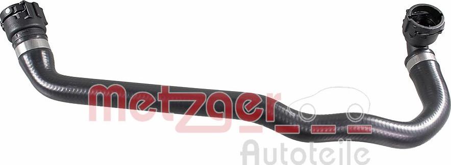 Metzger 2421827 - Шланг радіатора autocars.com.ua