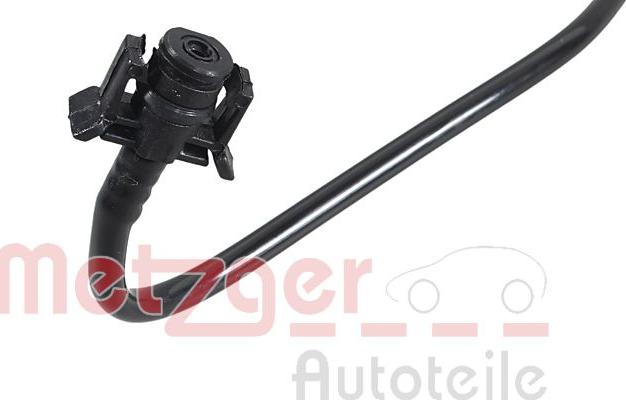 Metzger 2421831 - Шланг радіатора autocars.com.ua