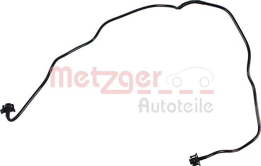 Metzger 2421831 - Шланг радиатора avtokuzovplus.com.ua