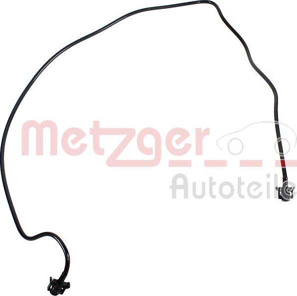 Metzger 2421832 - Шланг радіатора autocars.com.ua