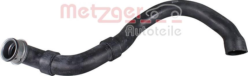 Metzger 2421853 - Шланг радіатора autocars.com.ua