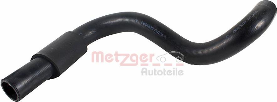 Metzger 2421867 - Шланг радіатора autocars.com.ua