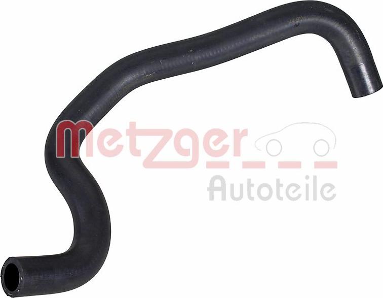 Metzger 2421874 - Шланг радіатора autocars.com.ua