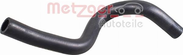 Metzger 2421876 - Шланг радіатора autocars.com.ua
