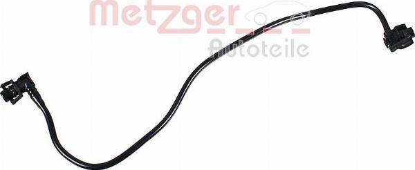 Metzger 2421913 - Шланг радіатора autocars.com.ua