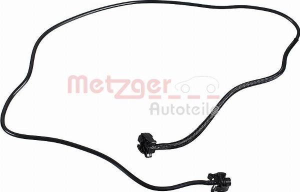 Metzger 2421919 - Шланг радіатора autocars.com.ua