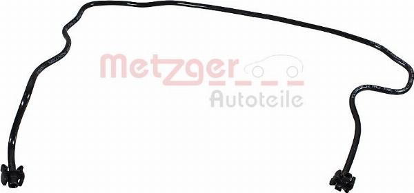 Metzger 2421924 - Шланг радіатора autocars.com.ua