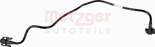 Metzger 2421951 - Шланг радіатора autocars.com.ua