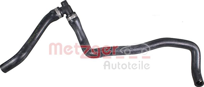 Metzger 2421999 - Шланг радиатора avtokuzovplus.com.ua