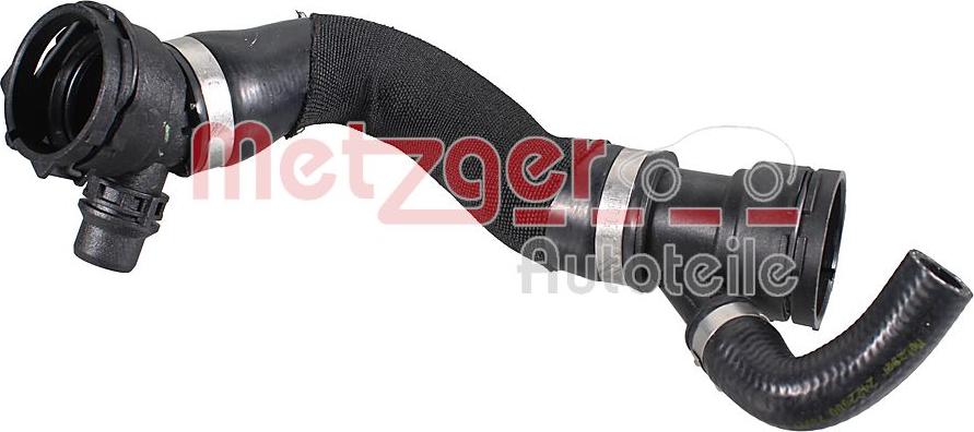 Metzger 2422000 - Шланг радіатора autocars.com.ua