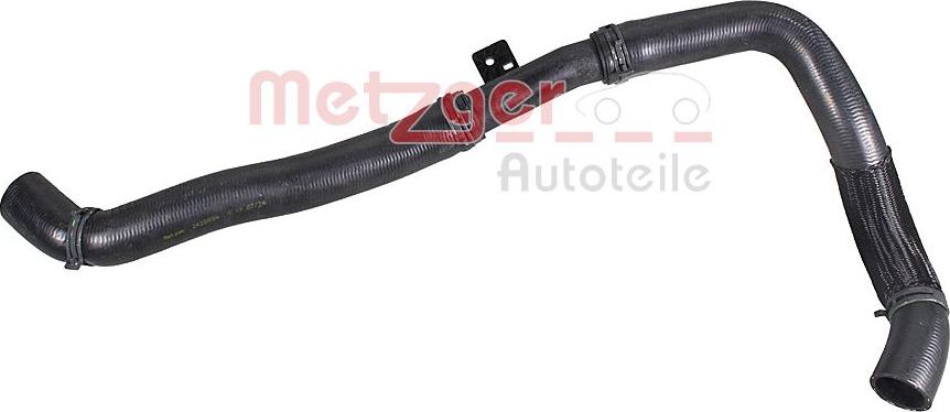 Metzger 2422030 - Шланг радіатора autocars.com.ua