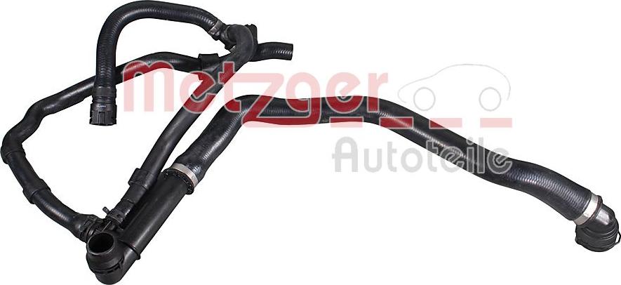 Metzger 2422052 - Шланг радіатора autocars.com.ua