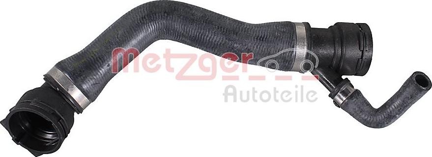 Metzger 2422057 - Шланг радіатора autocars.com.ua