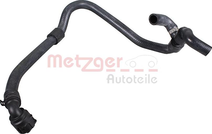 Metzger 2422111 - Шланг радіатора autocars.com.ua