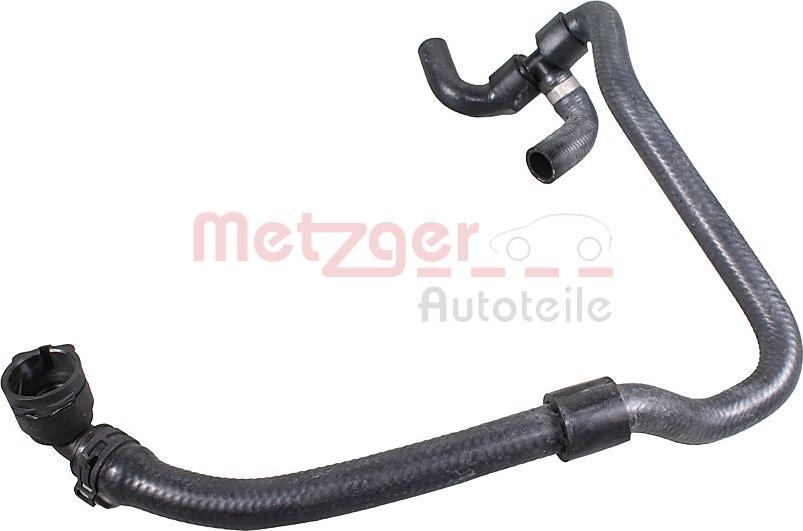 Metzger 2422111 - Шланг радіатора autocars.com.ua