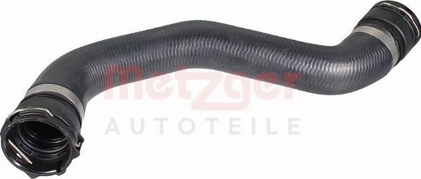 Metzger 2422197 - Шланг радіатора autocars.com.ua