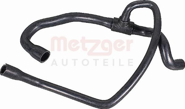 Metzger 2422210 - Шланг радіатора autocars.com.ua