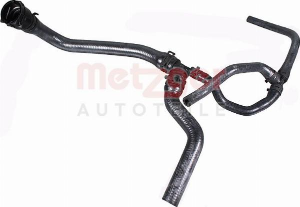 Metzger 2422232 - Шланг радіатора autocars.com.ua