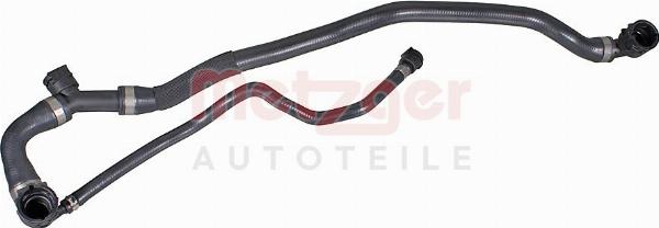 Metzger 2422268 - Шланг радіатора autocars.com.ua