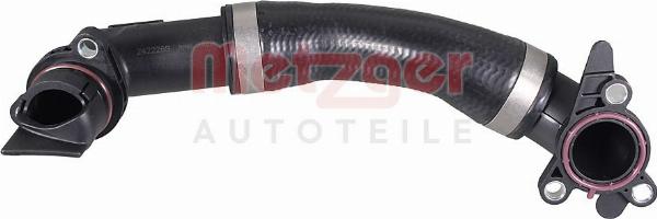 Metzger 2422269 - Шланг радіатора autocars.com.ua