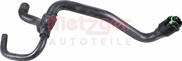 Metzger 2422315 - Шланг радіатора autocars.com.ua