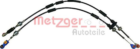 Metzger 3150001 - Трос, ступінчаста коробка передач autocars.com.ua