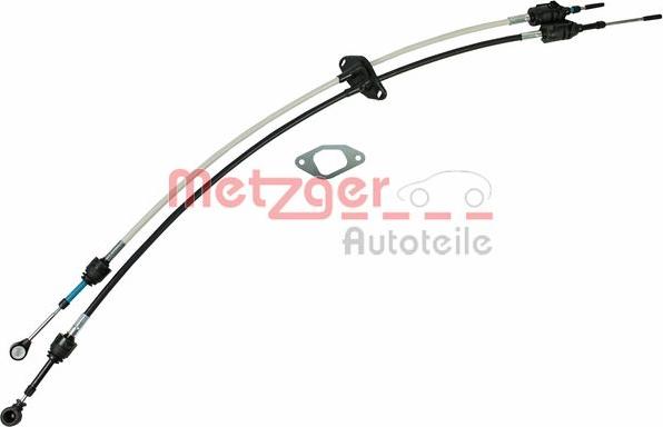 Metzger 3150072 - Трос, ступенчатая коробка передач autodnr.net