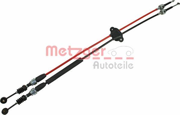 Metzger 3150081 - Трос, ступінчаста коробка передач autocars.com.ua