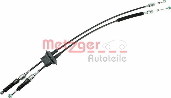 Metzger 3150085 - Трос, ступінчаста коробка передач autocars.com.ua