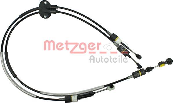 Metzger 3150128 - Трос, ступінчаста коробка передач autocars.com.ua