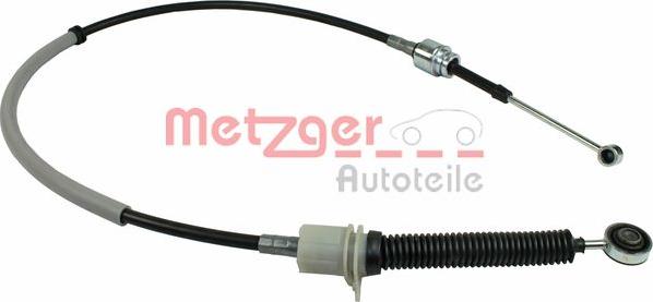 Metzger 3150136 - Трос, ступінчаста коробка передач autocars.com.ua
