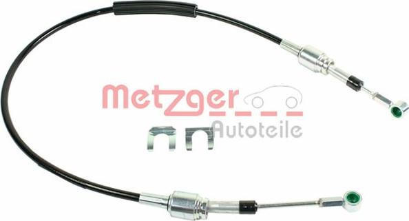 Metzger 3150168 - Трос, ступінчаста коробка передач autocars.com.ua