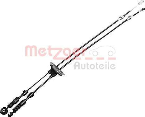 Metzger 3150169 - Трос, ступенчатая коробка передач avtokuzovplus.com.ua