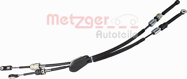 Metzger 3150254 - Трос, ступінчаста коробка передач autocars.com.ua