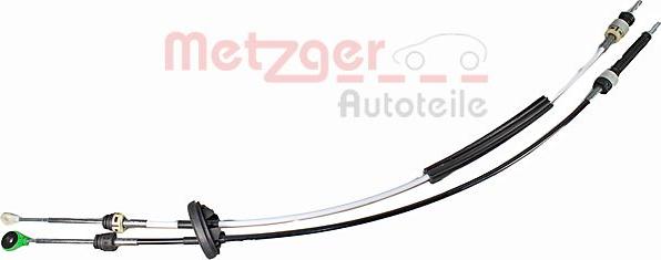 Metzger 3150260 - Трос, ступенчатая коробка передач autodnr.net