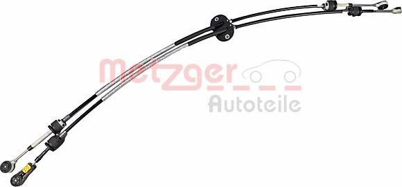 Metzger 3150283 - Трос, ступенчатая коробка передач avtokuzovplus.com.ua