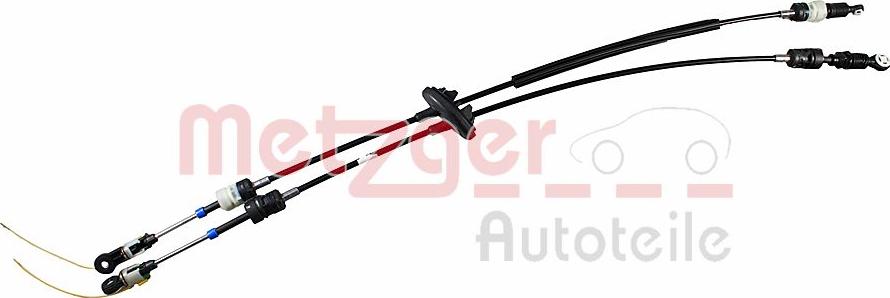 Metzger 3150337 - Трос, ступінчаста коробка передач autocars.com.ua