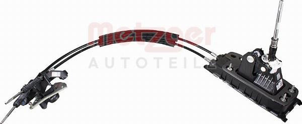 Metzger 3150366 - Трос, ступінчаста коробка передач autocars.com.ua