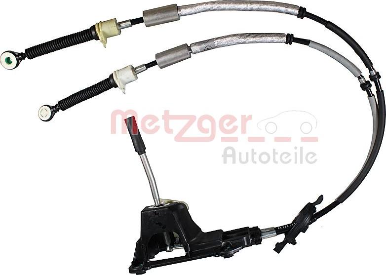 Metzger 3150369 - Трос, ступінчаста коробка передач autocars.com.ua