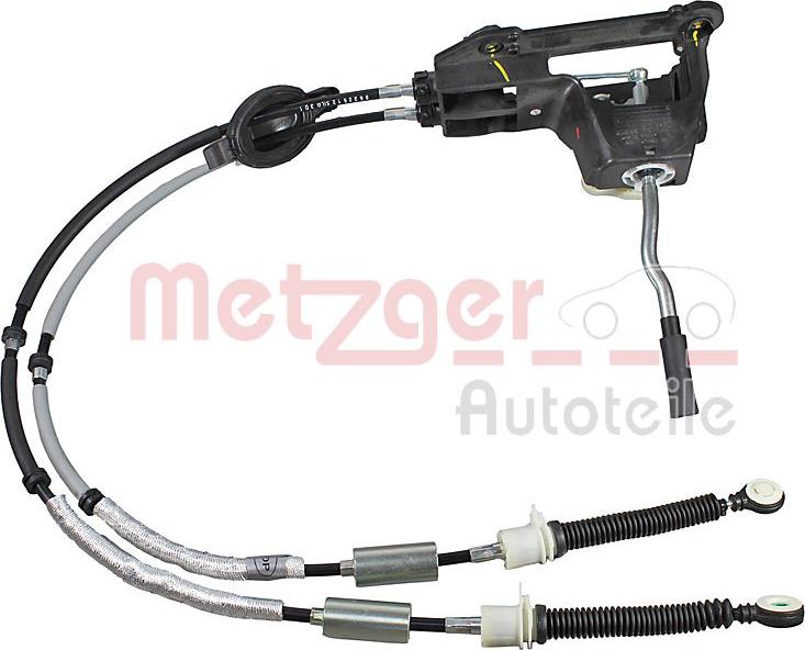 Metzger 3150370 - Трос, ступінчаста коробка передач autocars.com.ua