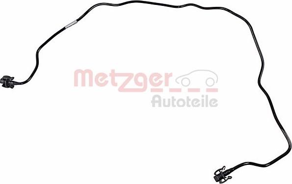 Metzger 4010350 - Трубка охолоджуючої рідини autocars.com.ua