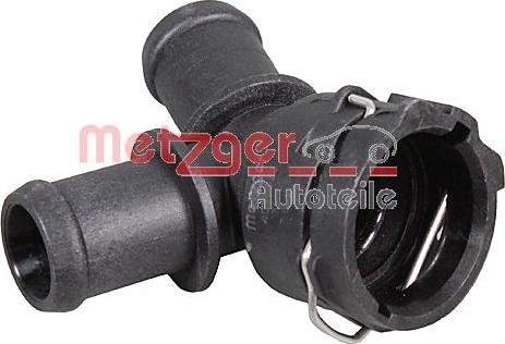 Metzger 4010386 - Фланець охолоджуючої рідини autocars.com.ua