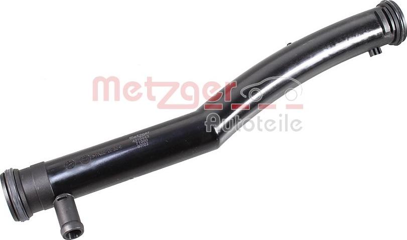 Metzger 4010443 - Трубка охлаждающей жидкости avtokuzovplus.com.ua