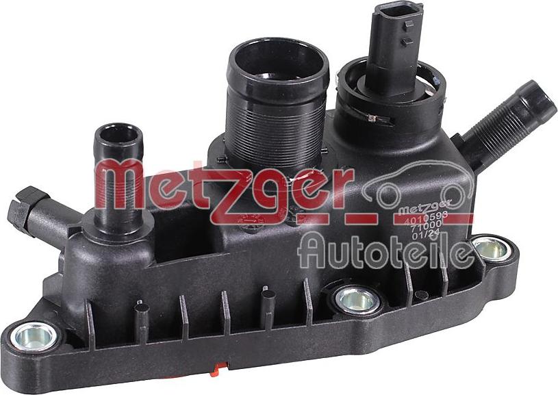 Metzger 4010593 - Фланец охлаждающей жидкости autodnr.net