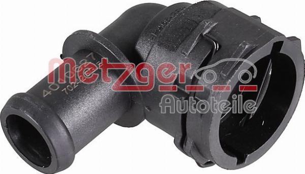 Metzger 4010627 - Фланець охолоджуючої рідини autocars.com.ua