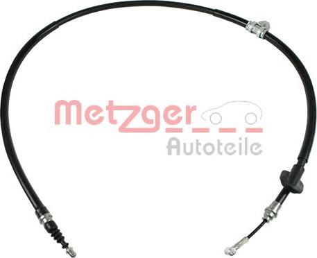 Metzger 451.1 - Трос, гальмівна система autocars.com.ua